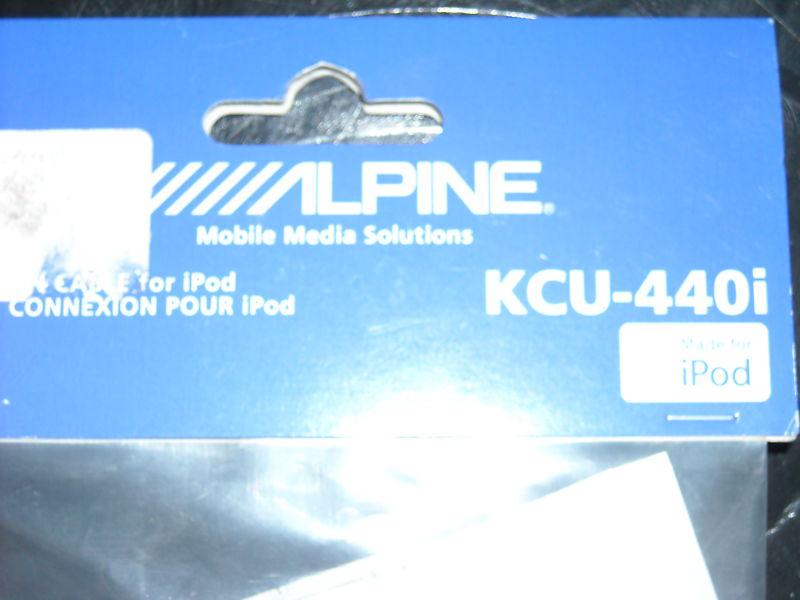 Ipod iphone alpine genuine cable kcu-440i interface