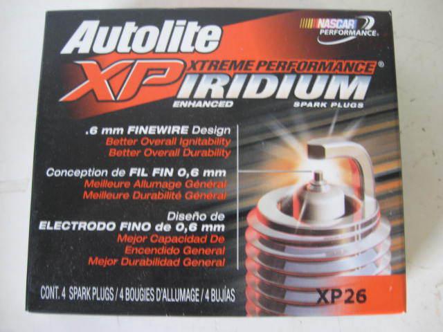 Autolite xp26 iridium spark plug set(8 eight)