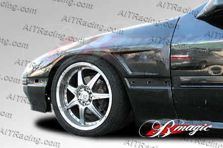 1987-1991 mazda rx7 rx-7 d1 series fiberglass front fender kit