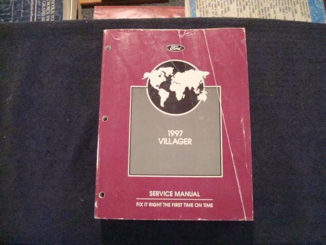 1997 ford villager van factory dealer workshop shop service repair manual book