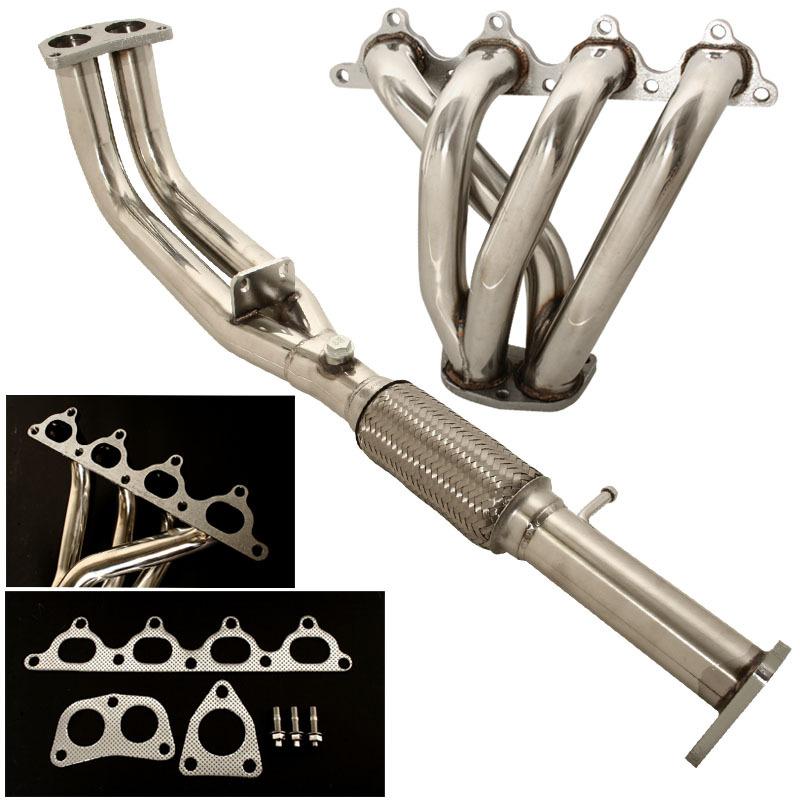 1992-1996 honda prelude si vtec header manifold 93 94 95 (2pc)