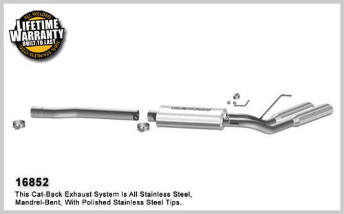 Magnaflow 16852 dodge truck ram 1500 truck stainless cat-back system exhaust