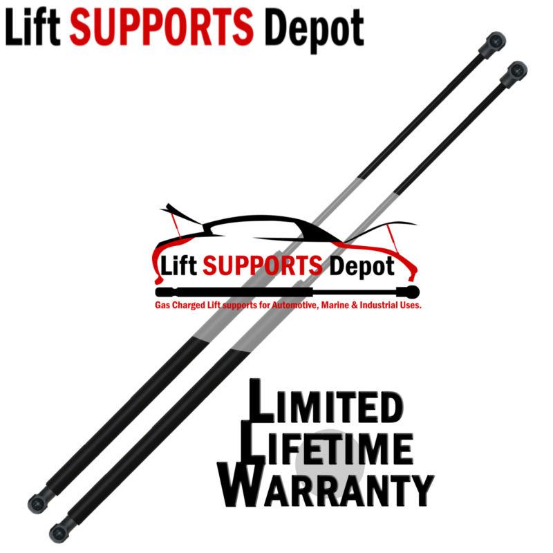 Qty (2) 10mm metal u clamp lift supports 17" extended x 120lbs