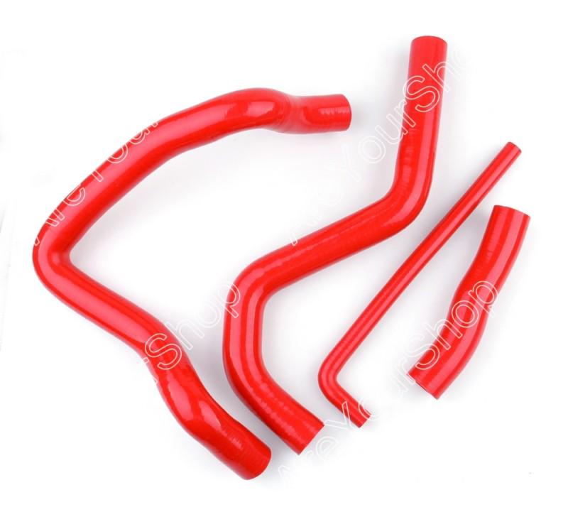 Red kit silicone hose radiator heater suzuki gsxr600 gsxr 600 2004-2005