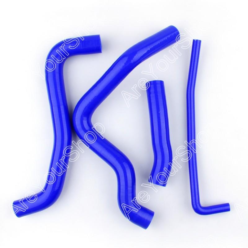 Blue kit silicone hose radiator heater suzuki gsxr1000 2007-2010