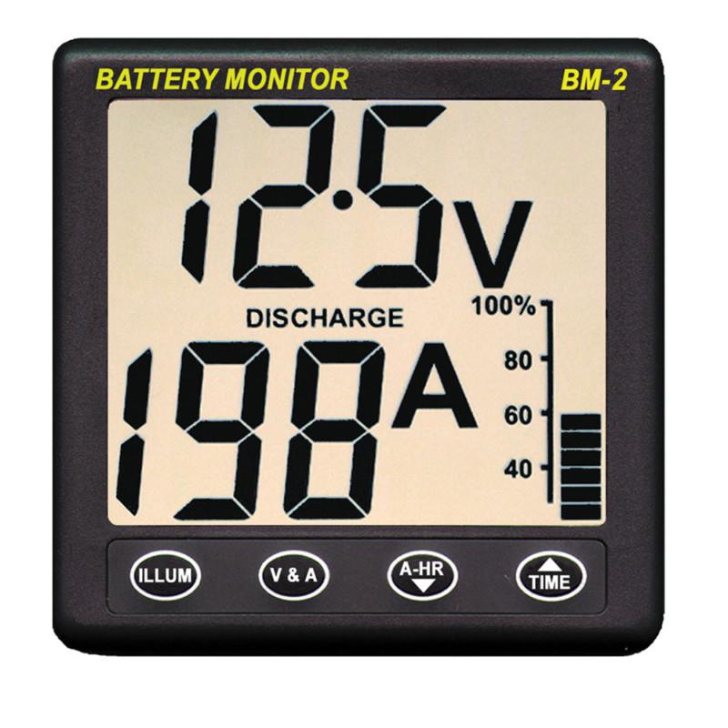 Clipper bm-2 bm-2 battery monitor w/shunt - 200amp