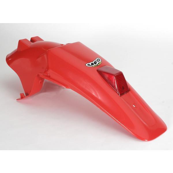 Ufo plastics enduro rear fender - 00-11 xr red  xr03678-069