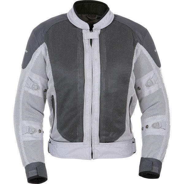 Silver/gunmetal xxl tour master flex series 3 textile jacket