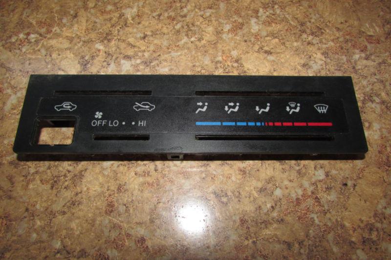 Toyota 4runner surf tacoma pickup truck heater a/c climate control display panel