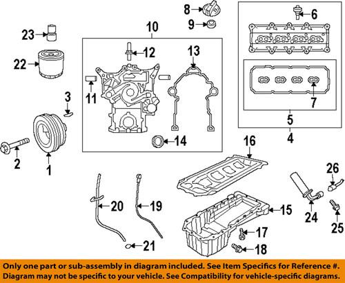 Mopar oem 6508448aa engine-oil pan bolt