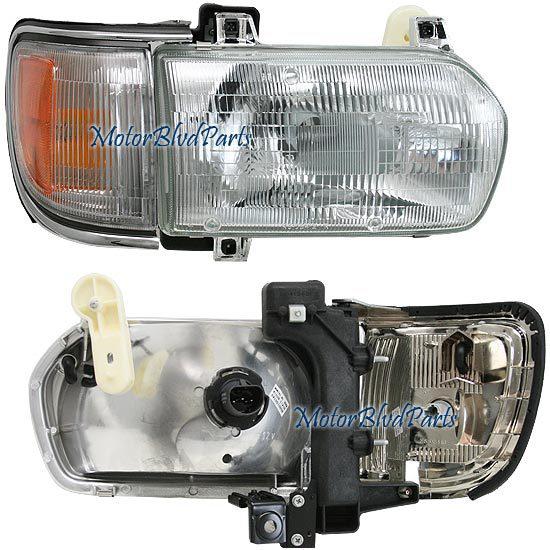 96-98 pathfinder headlight+corner light passenger right