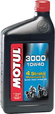 Motul 3000 petroleum oil 10w-40 1qt 2801qta