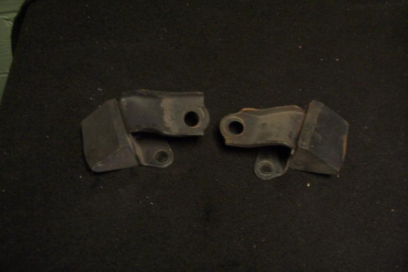 67 68 69 firebird rear bumpstops oem used brackets hot rod rat rod 