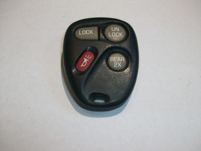 15732805 4 button rear 2x factory oem key fob keyless entry remote alarm