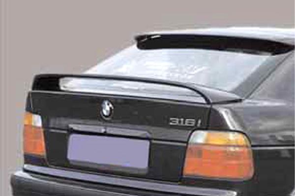 D2s b36h-w1-unpainted - 92-98 bmw 3-series custom style rear wing spoiler