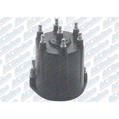 Acdelco distributor cap male/hei-style black screw-down gm 2.5 2.8 3.1 4.3l each