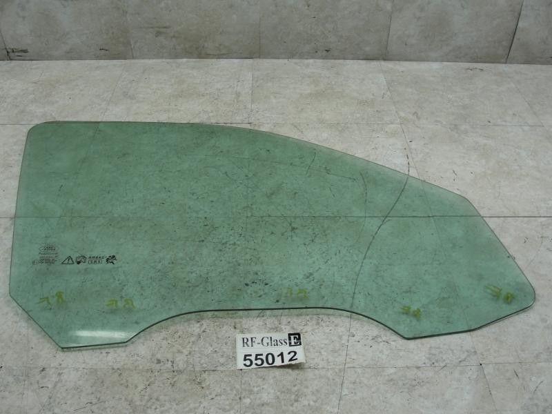 02 03 04 05 freelander right passenger side front door glass window oem