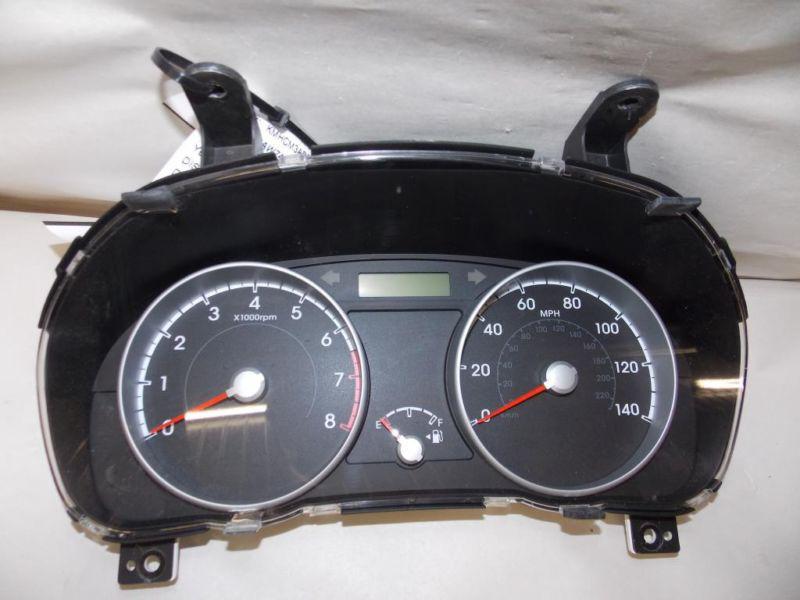 10-11 hyundai accent mt 33k instrument cluster speedometer 2010 2011 #7169