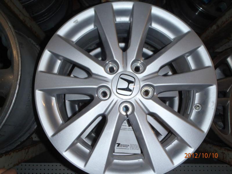 2012 civic 61x6-1/2 alloy, 10 spoke, (tpms), enkei mfr