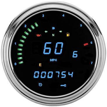 Tucker / rocky 21-1047 speedo/tach gauge blue led