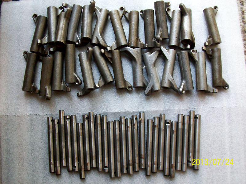 Harley rocker arms shafts twin cam-evolution-sportster-big twin-parts lot