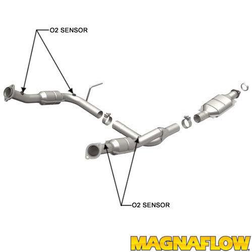 Magnaflow catalytic converter 93108 ford,lincoln,mercury