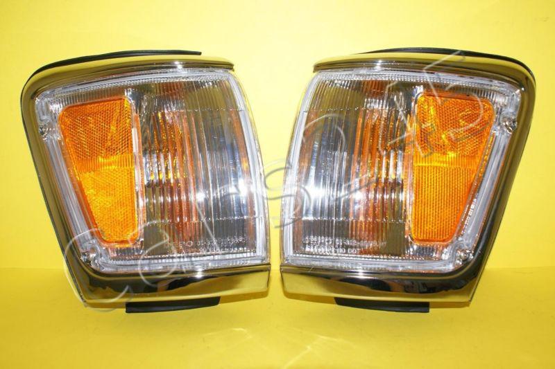 1992-1995 toyota 4runner corner lights lamps left + right pair