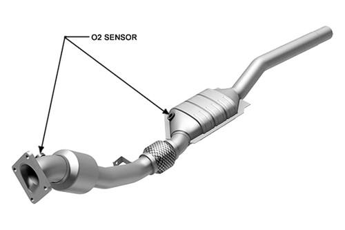 Magnaflow 49913 - 00-02 s4 catalytic converters - not legal in ca oe grade obdii