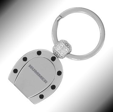 *hummer®* key chain fob holder ring *chrome*