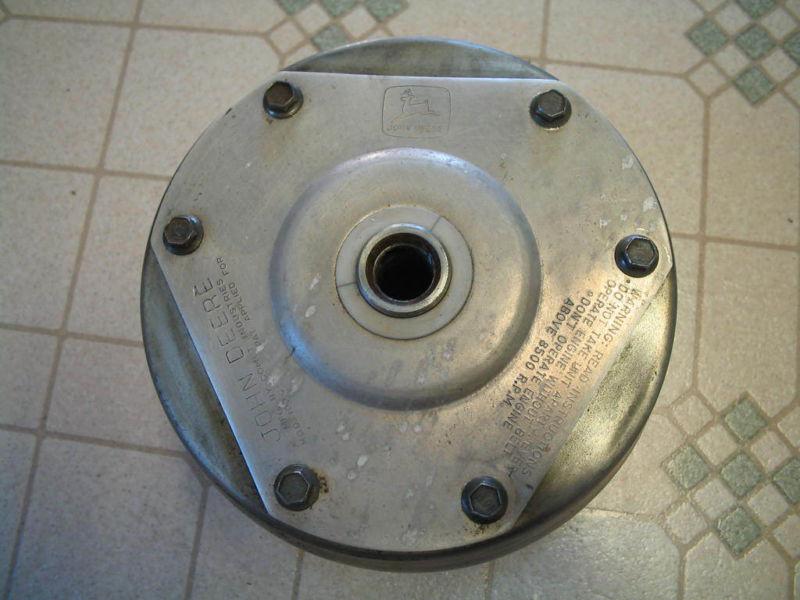 Vintage 73 john deere jdx8 snowmobile primary clutch 340 440 trailfire cyclone 