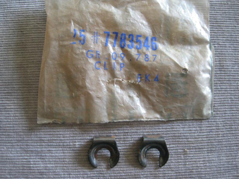 Nos oldsmobile cutlass supreme 442 hurst/olds cowl air intake vent cable clip