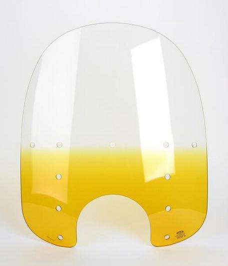 Memphis shades fat 21 replacement plastic 7 inch cutout yellow