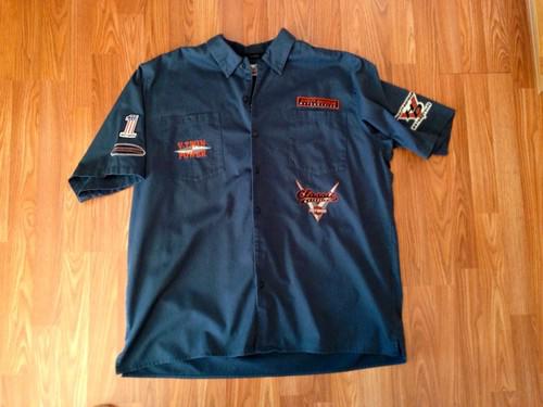 Harley davidson button-up garage shirt