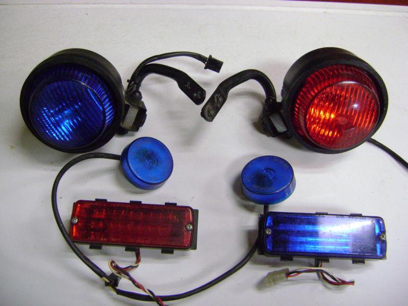 Bmw r1100rtp r1100 rtp police emergency lights 