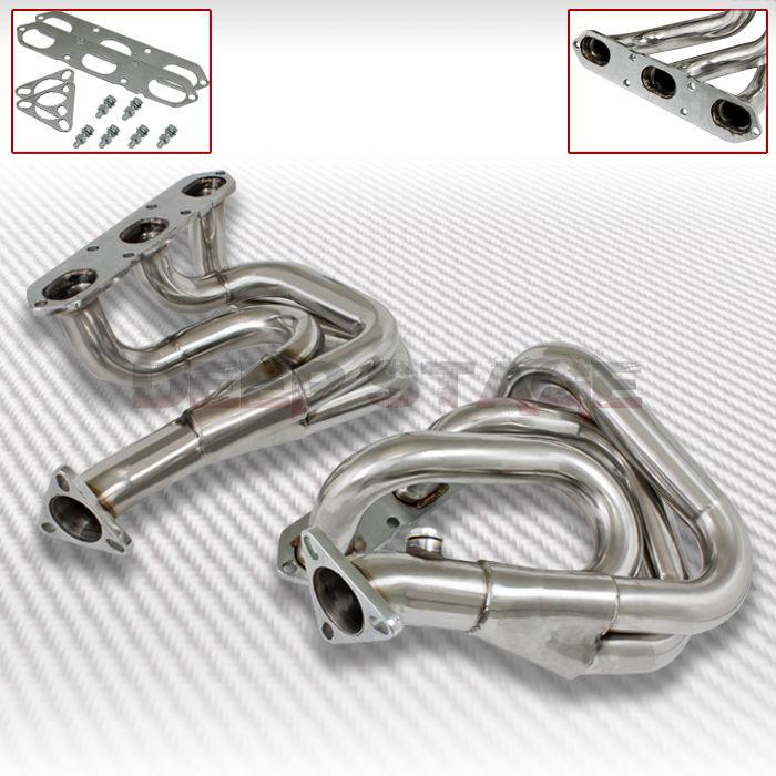 2x3-1 tubular exhaust manifold header extractor 97-94 porsche 986 boxster /s  