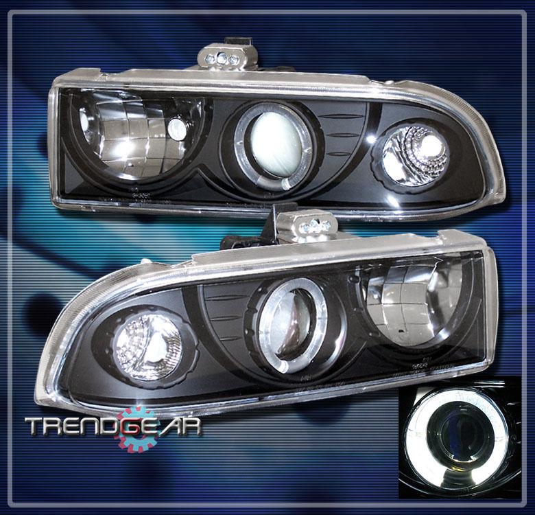 98-04 chevy blazer s10 pickup halo projector headlight lamp black 99 00 01 02 03