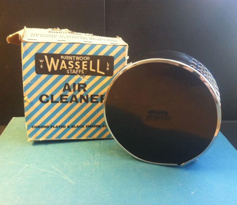 Vintage wassell air cleaner  off set amal triumph bsa norton