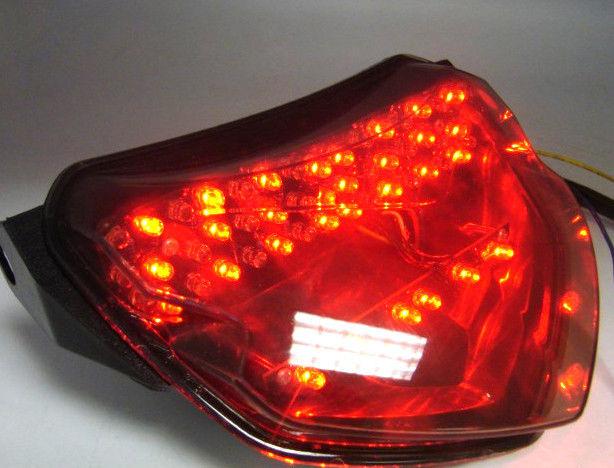 Integrated led tail brake light for 2004 2005 suzuki gsxr 600 750 w/turn signals