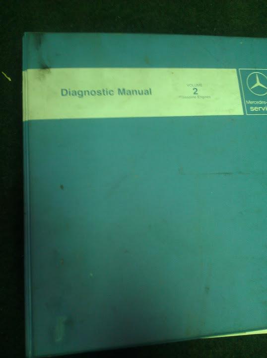 Mercedes benz service  manual  - diagnoistic manual volume 2 / gasoline engines