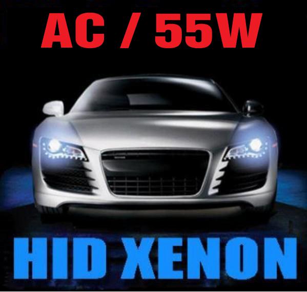 Ac 55w h1 h3 h7 h8 h9 h10 h11 hid xenon conversion kit 6000k 8000k