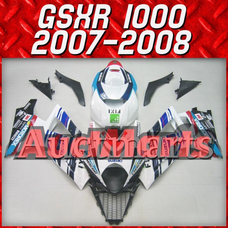 Fit suzuki 07 08 gsxr 1000 gsx-r 2007 2008 fairing bodywork plastics k7 c10 i41