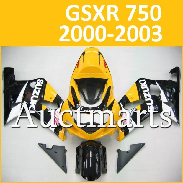 Fit suzuki 00 01 02 03 gsxr 750 gsx-r750 2000 2001 2002 2003 fairing k1 b13 b23