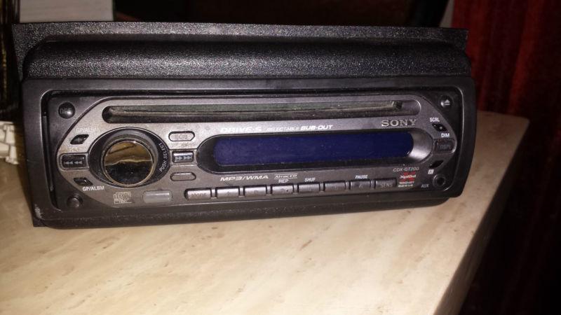 Sony cdx gt200 head unit radio cd player aux