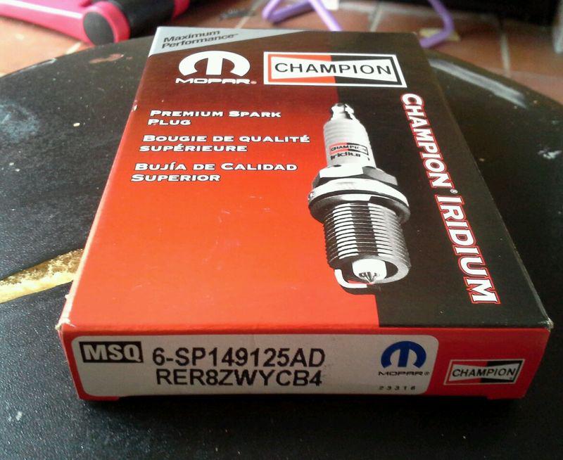 Chrysler 3.6 l iridium spark plugs original