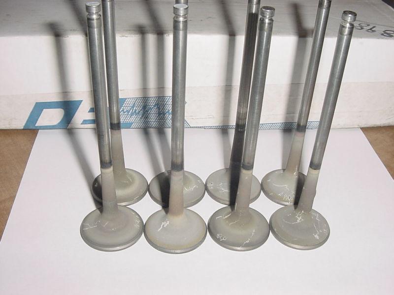 7mm del west titanium exhaust valves 5.680"-1.580" 