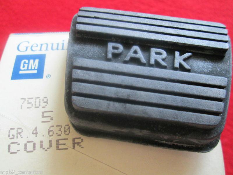 Gm nos 1964-76 park brake pad camaro gto nova others