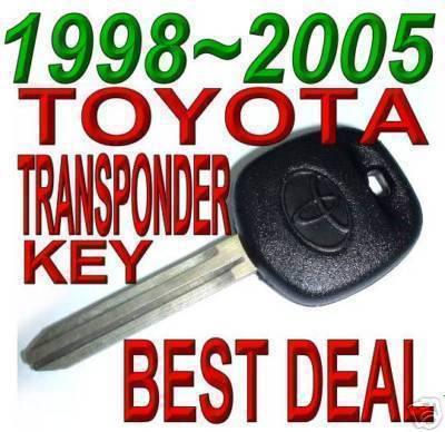 Toyota brand new immobilizer transponder ignition key virgin unlock chip td1