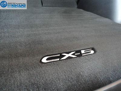 2013-2014 mazda cx-5 skyactiv new oem rear carpeted cargo mat