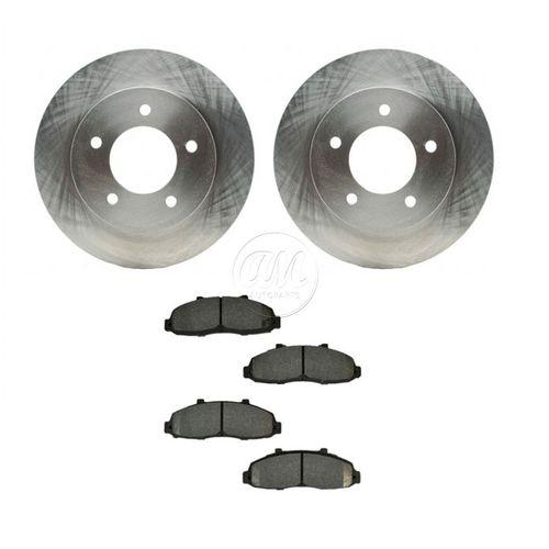 Ford truck disc brake pad & rotor set front raybestos