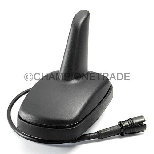 1x black top roof shark fin aerial antenna for vw jetta golf polo mk4 passat b5